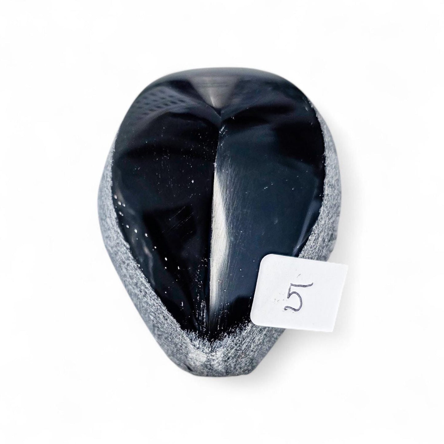 Rainbow Obsidian Carving with Hidden Flash | Natural Volcanic Glass | 5 Weights Available | Grounding Crystal for Shadow Work & Protection