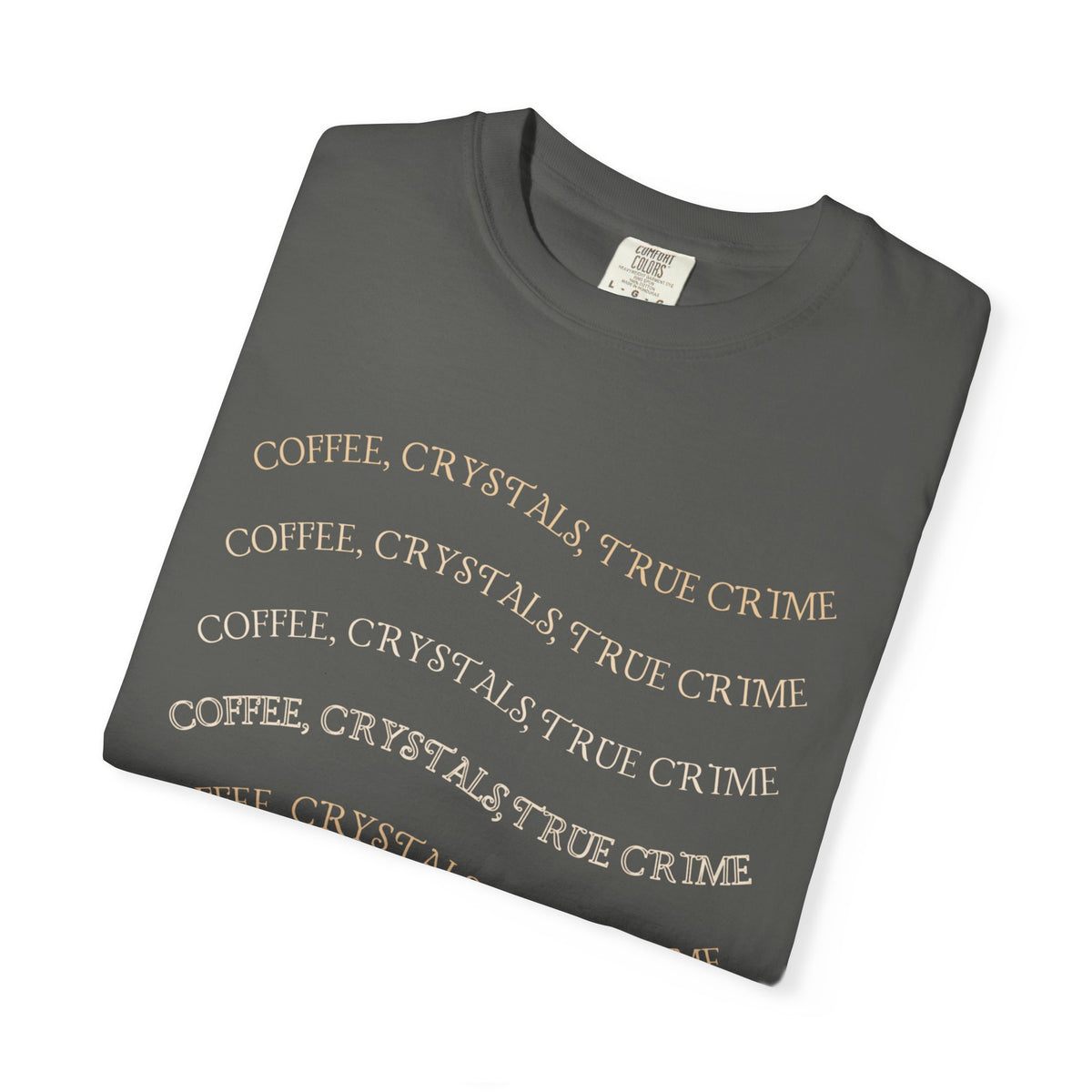 Witchy Graphic T-Shirt — 'Coffee, Tea, and Tiny Dreams' Design