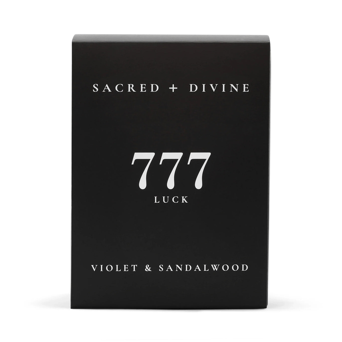 777 Candle / Luck / Violet Sandalwood