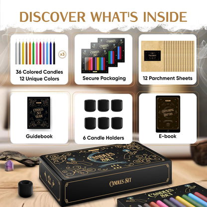36 PCS Candle Kit