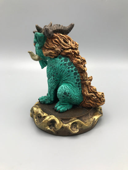Baku, the Dream Guardian Statue, Full Color
