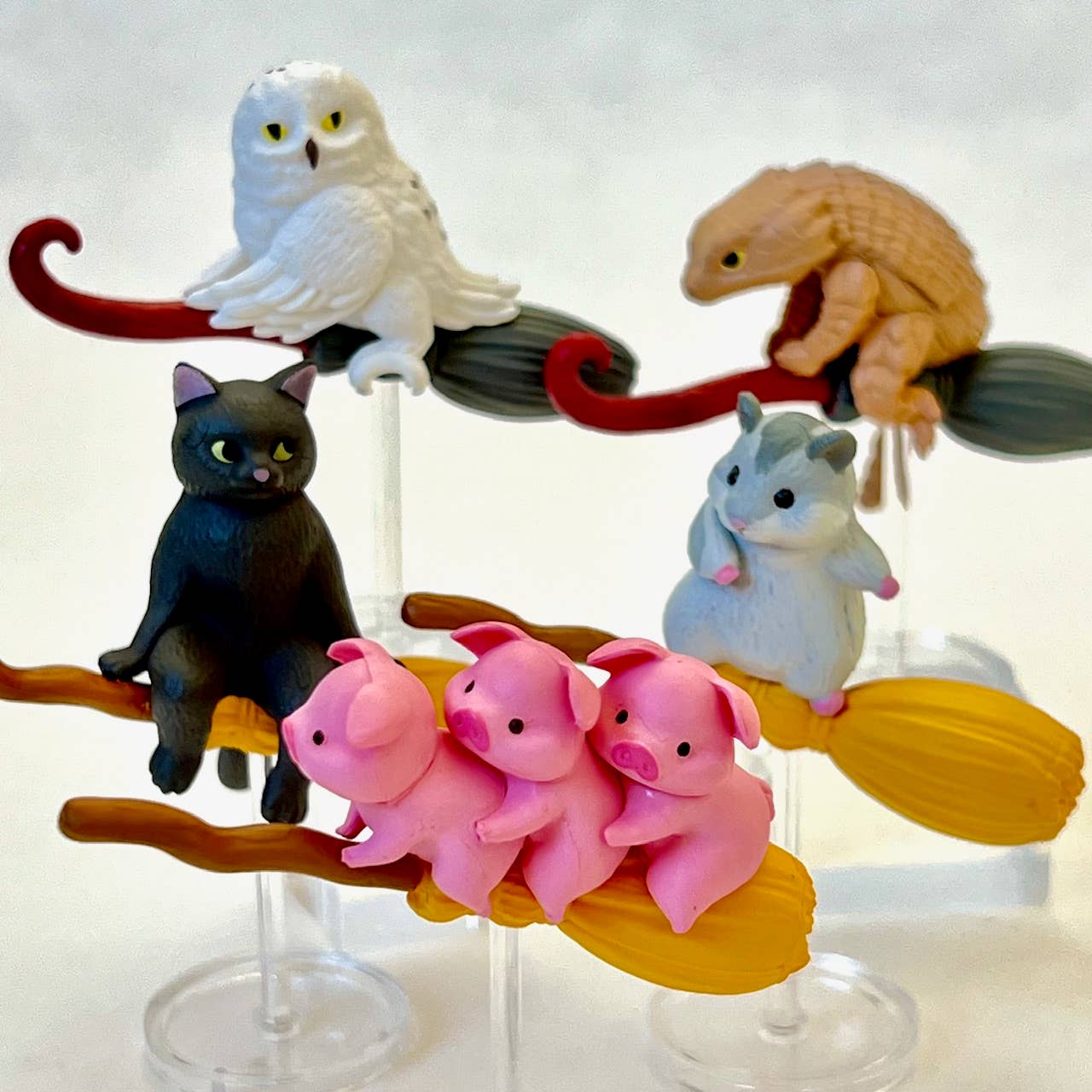 Witchy Broomstick Animals Blind Box
