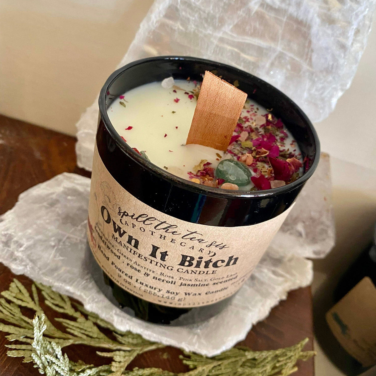 Own It Bitch Empowerment Candle | Confidence & Manifestation Soy Wax Candle