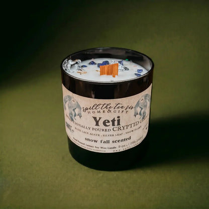 Yeti Intention Candle | Frosted Pine Winter Candle