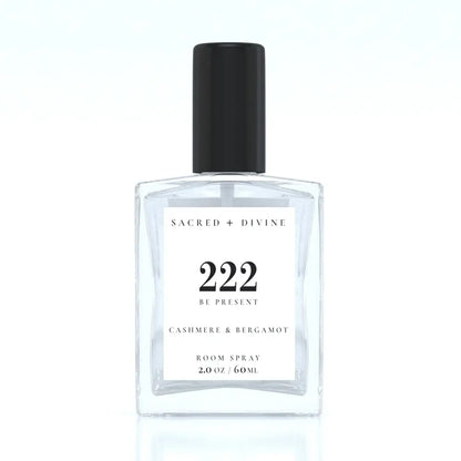 222 Room Spray / Be Present / Cashmere Bergamot