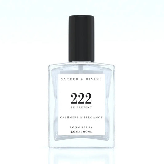 222 Room Spray / Be Present / Cashmere Bergamot