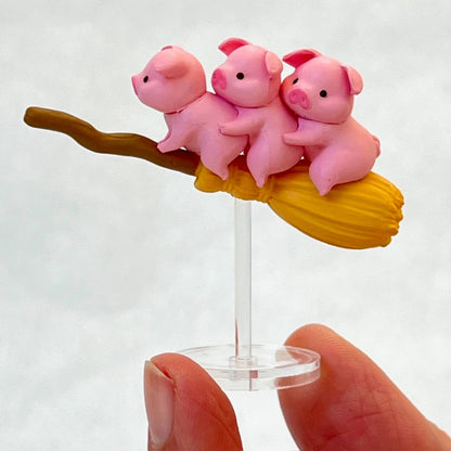 Witchy Broomstick Animals Blind Box