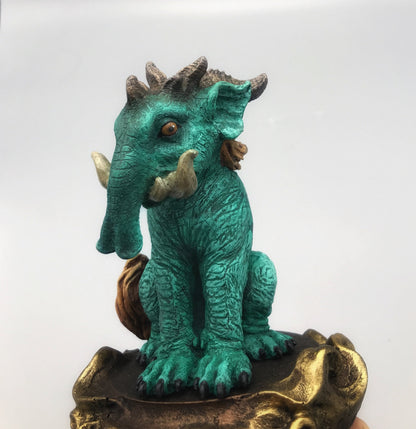 Baku, the Dream Guardian Statue, Full Color