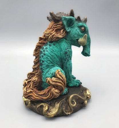 Baku, the Dream Guardian Statue, Full Color