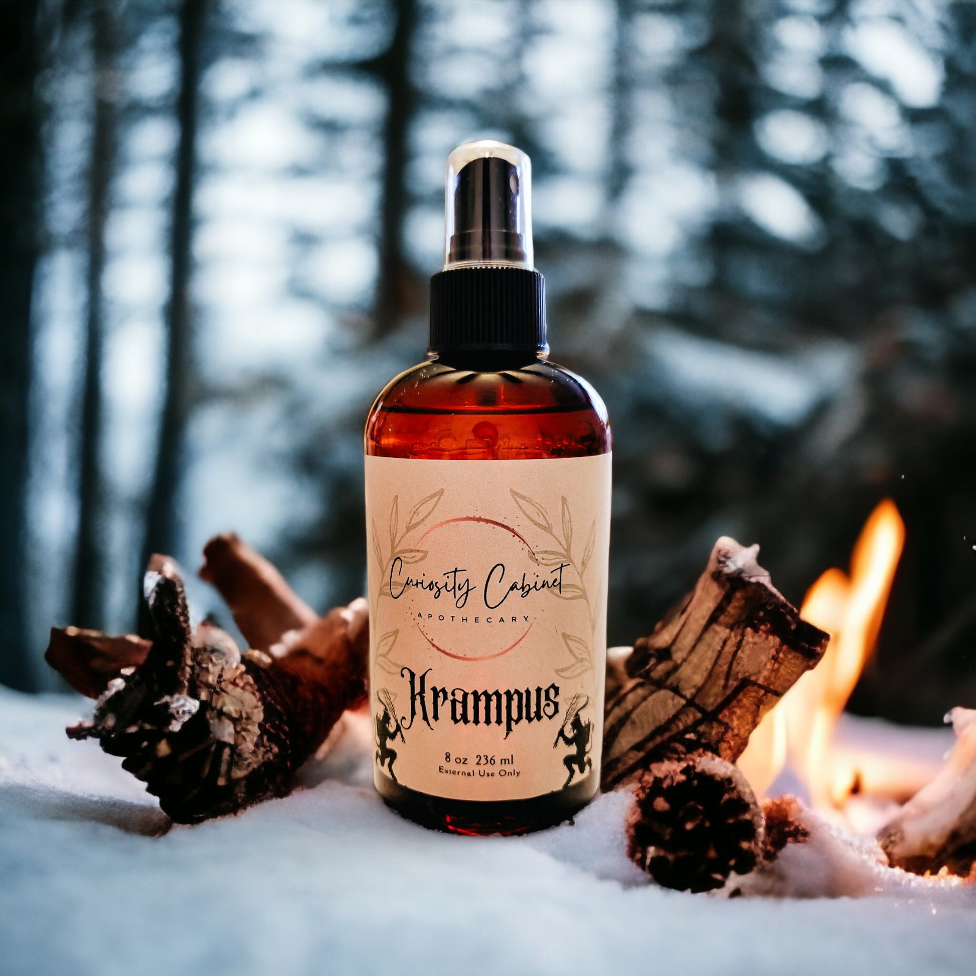 Krampus Room Spray: Yule Essential Oil Home Fragrance