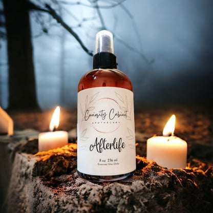 Afterlife Witchy Room Spray: Graveyard, Rose, Nag Champa - 8oz