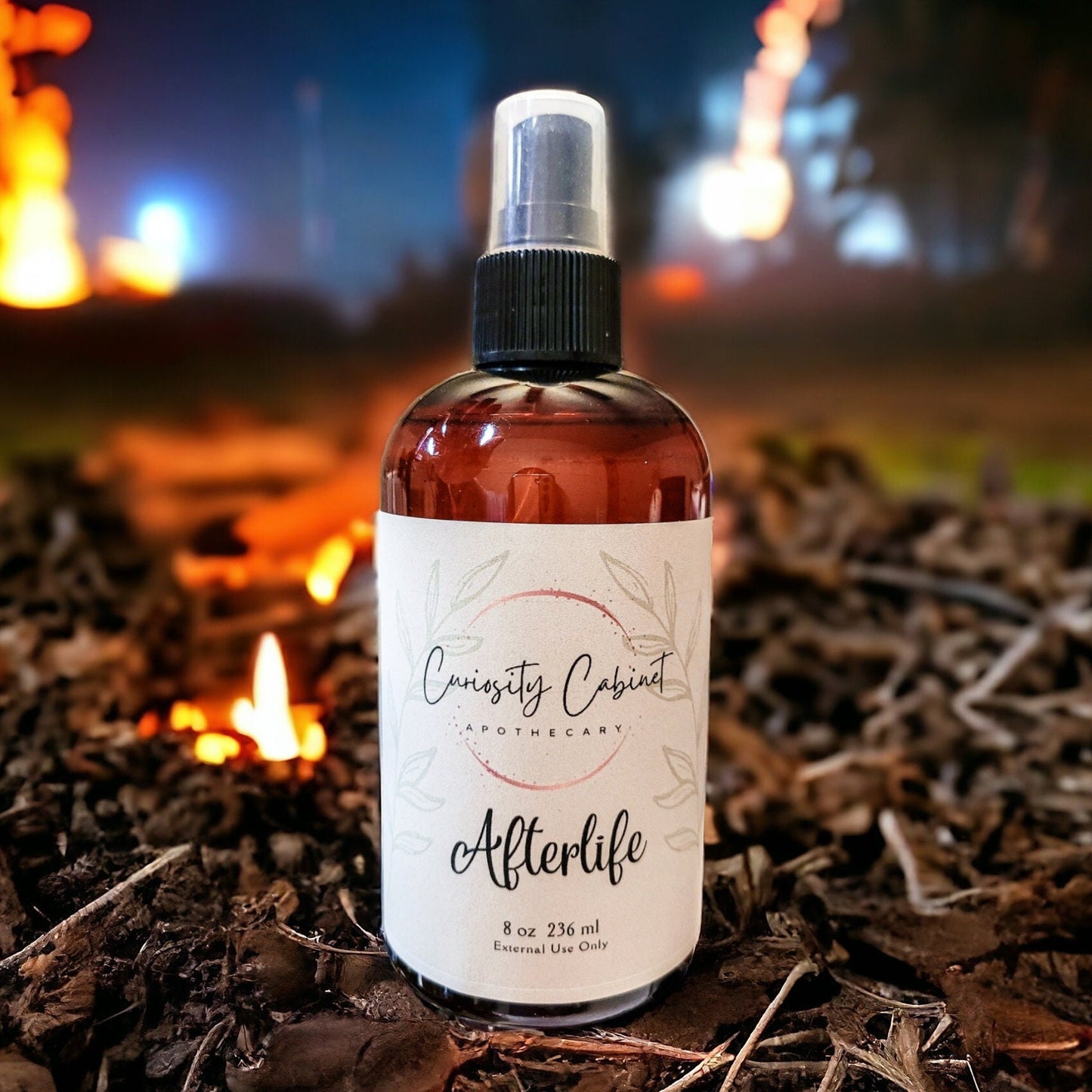Afterlife Witchy Room Spray: Graveyard, Rose, Nag Champa - 8oz