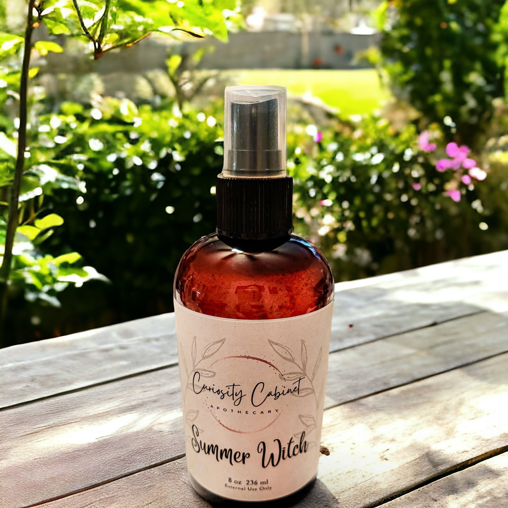 Summer Witch Essential Oil Spray: Island Life, Patchouli, Bergamot & Summer Blooms | Linen, Room, Body