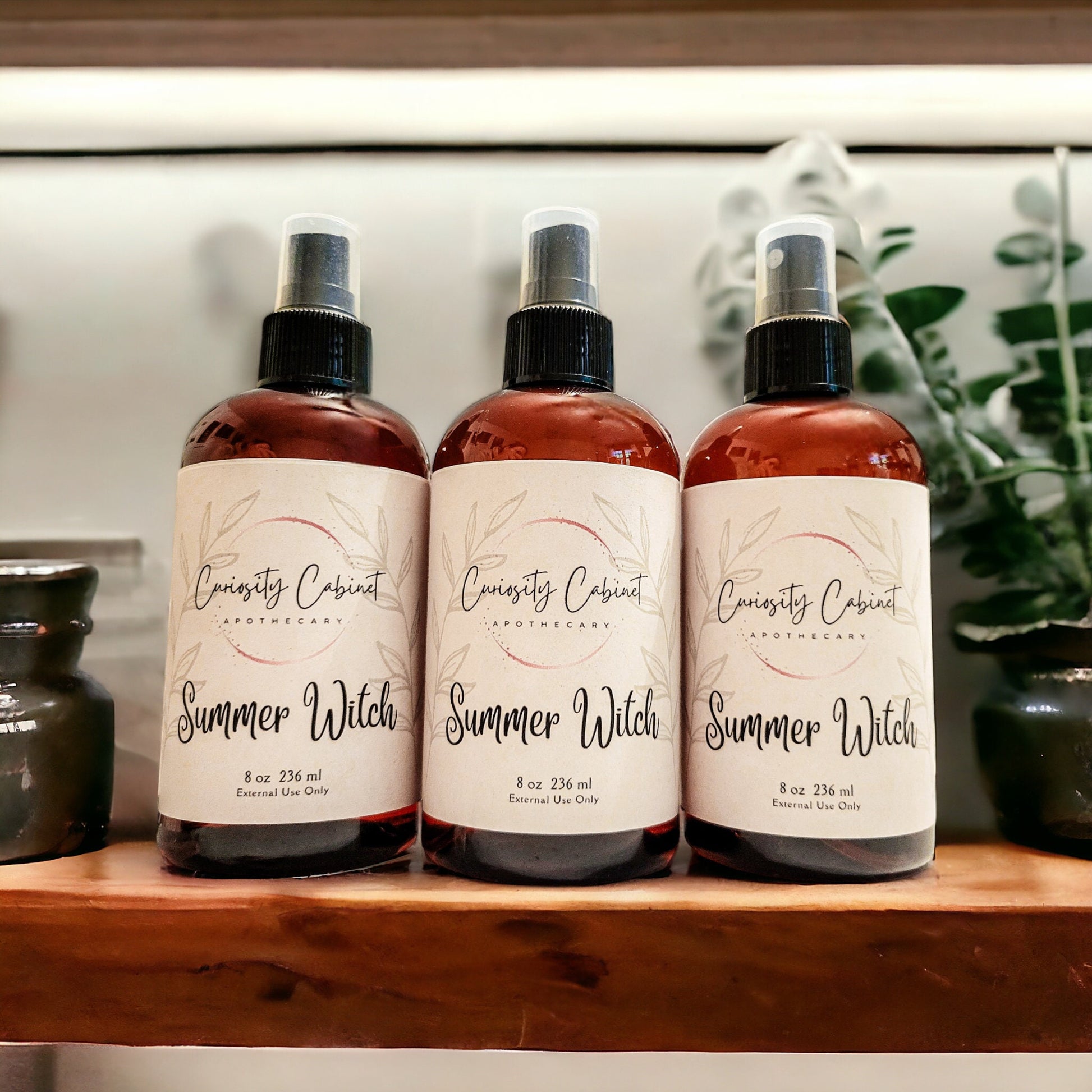 Summer Witch Essential Oil Spray: Island Life, Patchouli, Bergamot & Summer Blooms | Linen, Room, Body