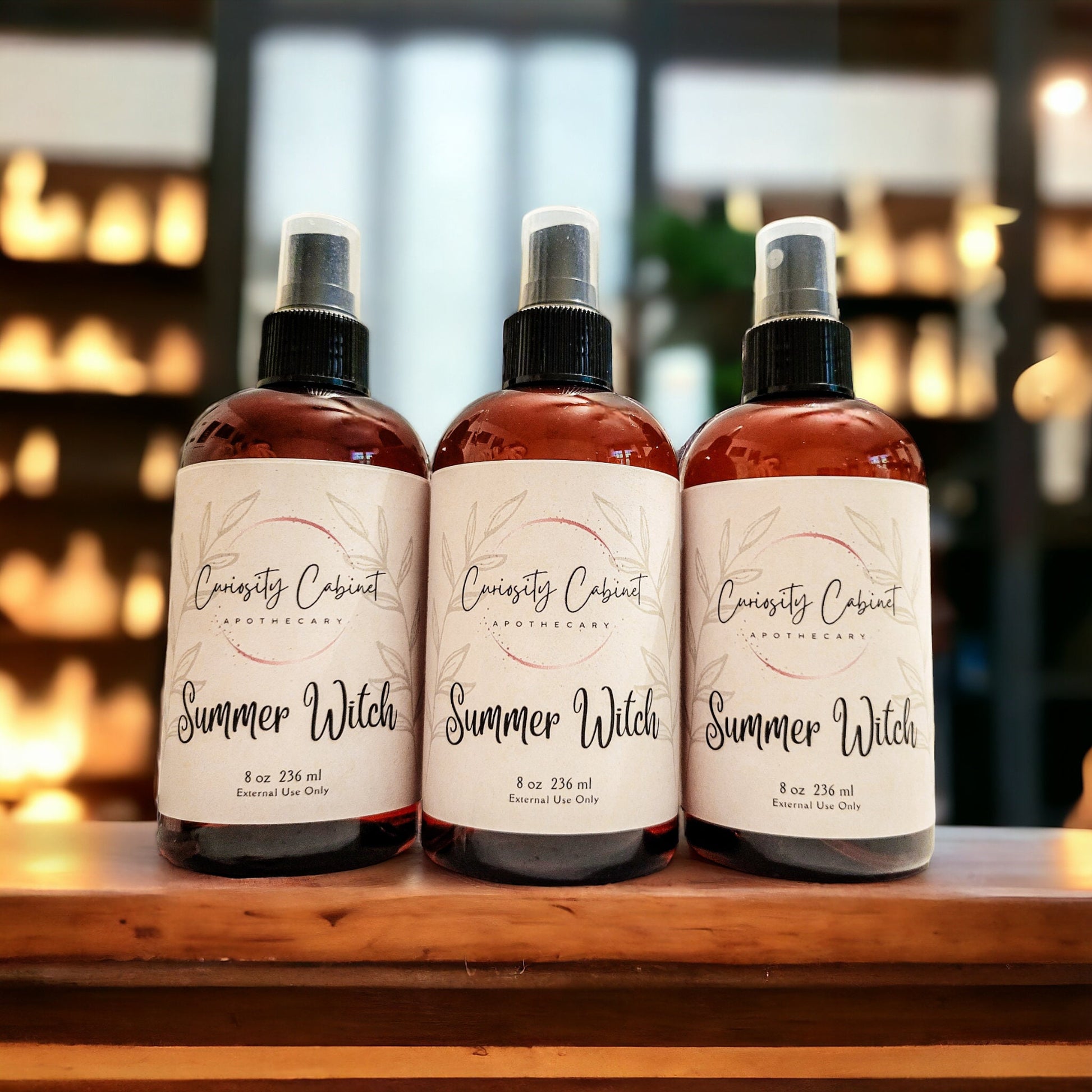 Summer Witch Essential Oil Spray: Island Life, Patchouli, Bergamot & Summer Blooms | Linen, Room, Body