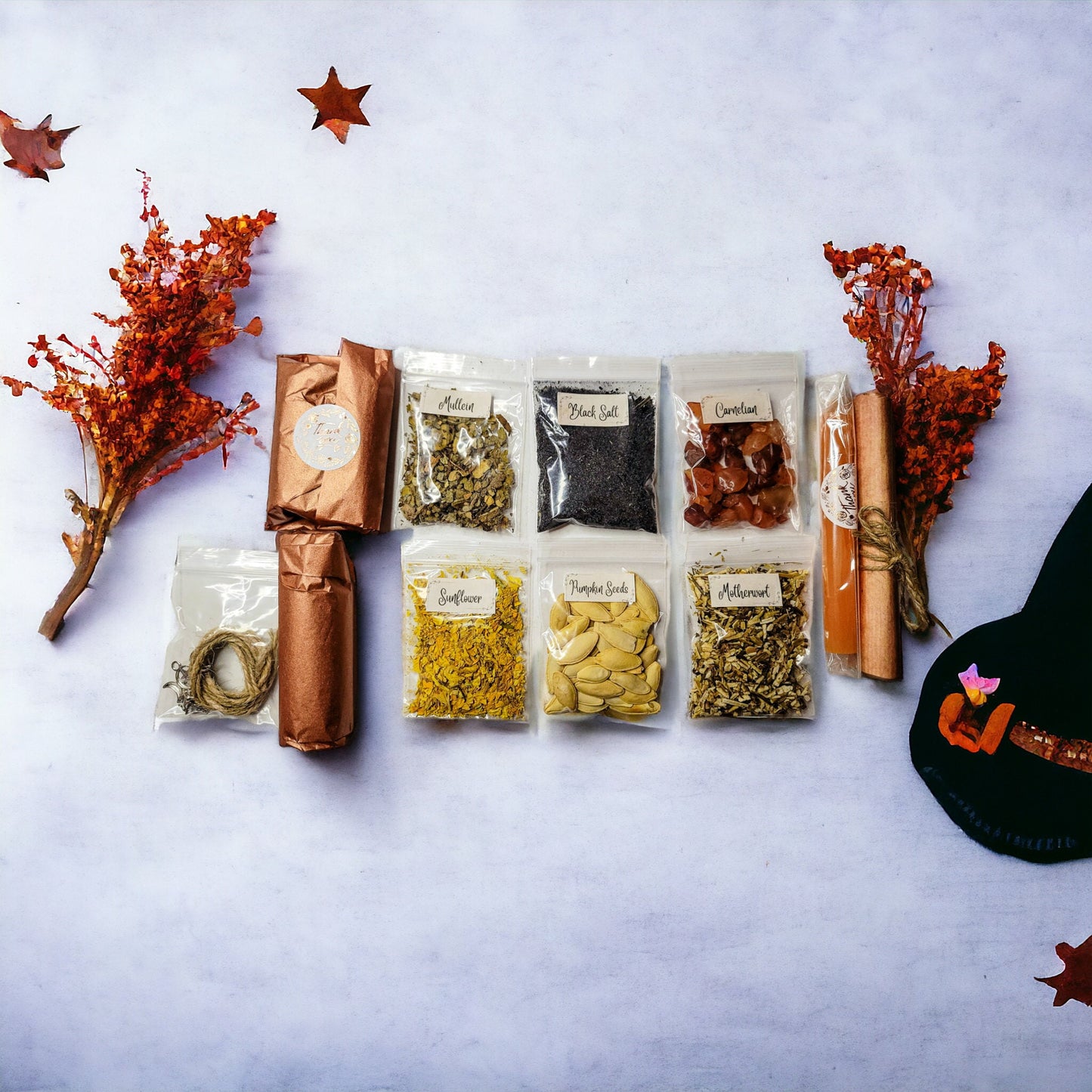 Samhain Spell Jar Kit: Protection & Ancestral Honor