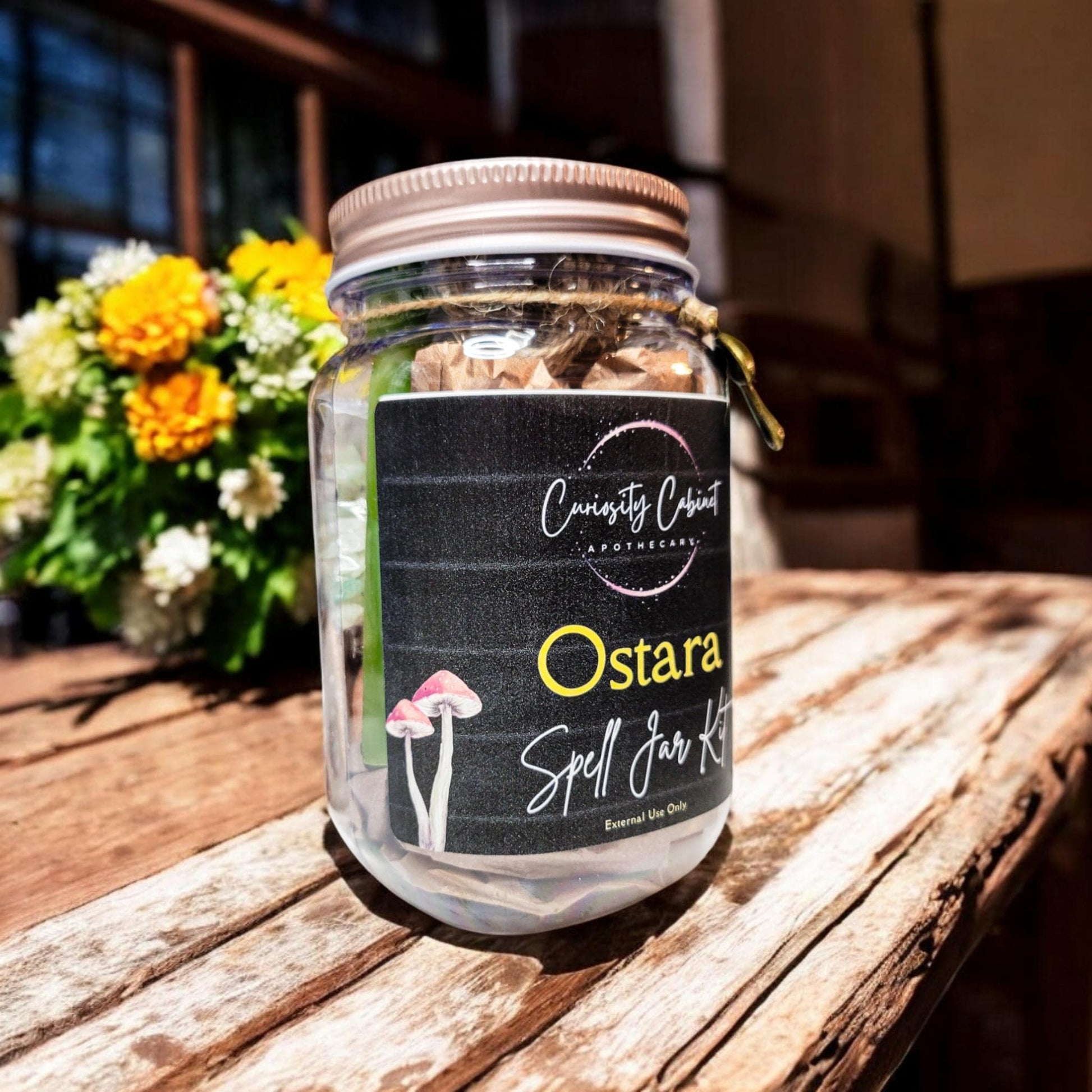 Ostara Spell Jar Kit | Spring Equinox | DIY Witchcraft | Pagan Rituals Altar Tools and Supplies