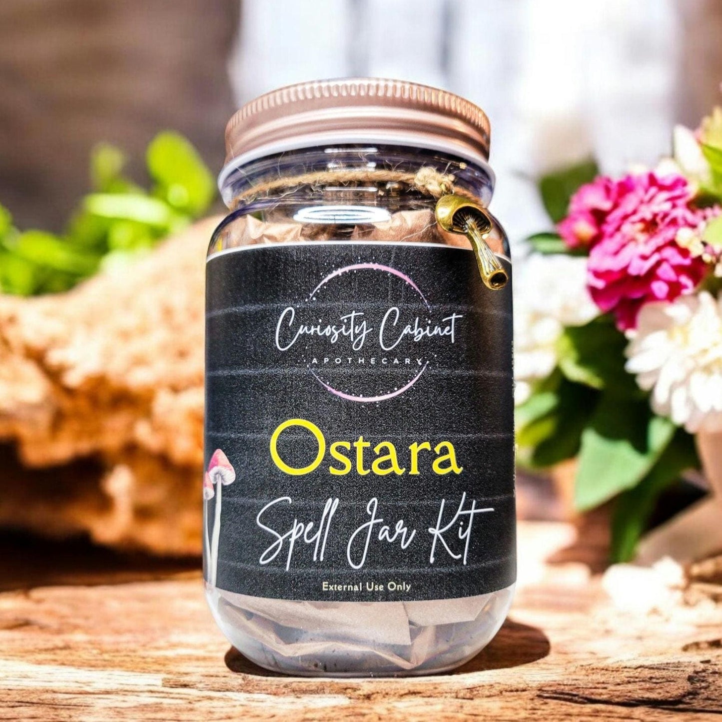 Ostara Spell Jar Kit | Spring Equinox | DIY Witchcraft | Pagan Rituals Altar Tools and Supplies