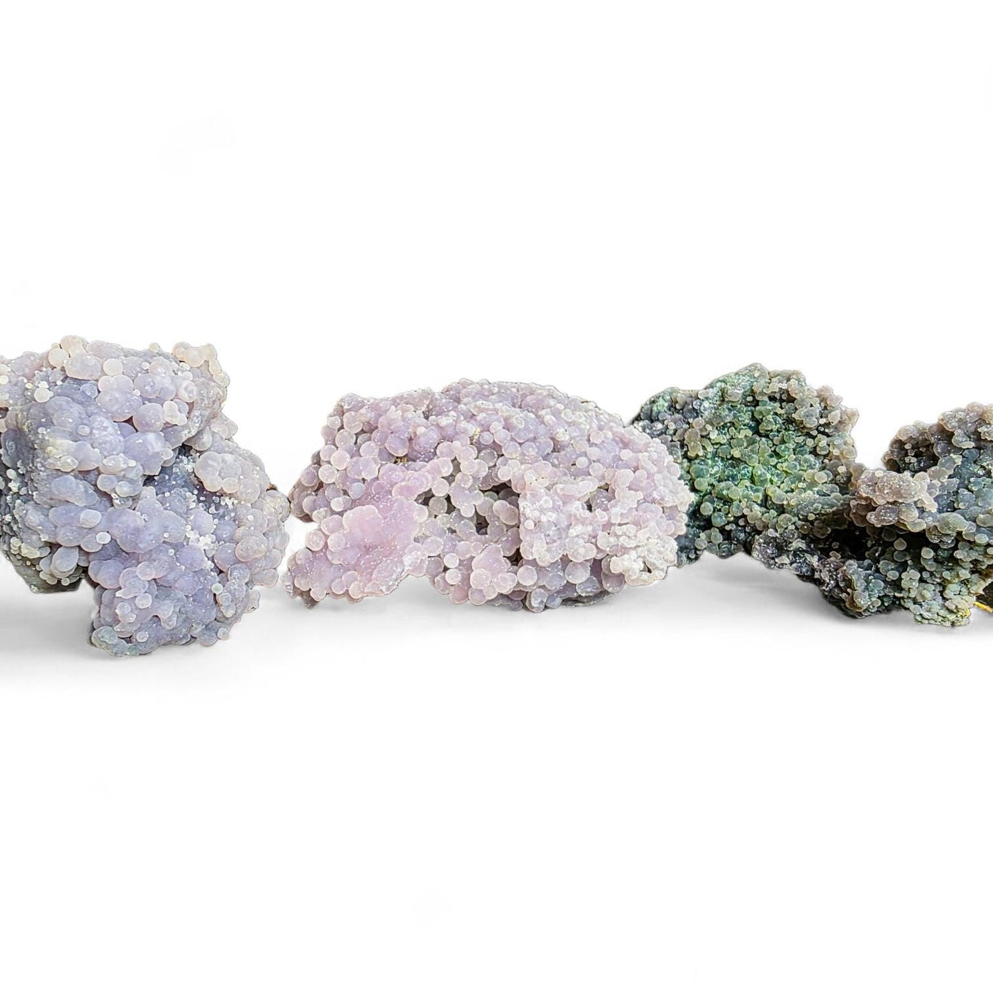 Rare Raw Grape Agate Specimen - Choose Your Unique Botryoidal Crystal - Purple Crystals