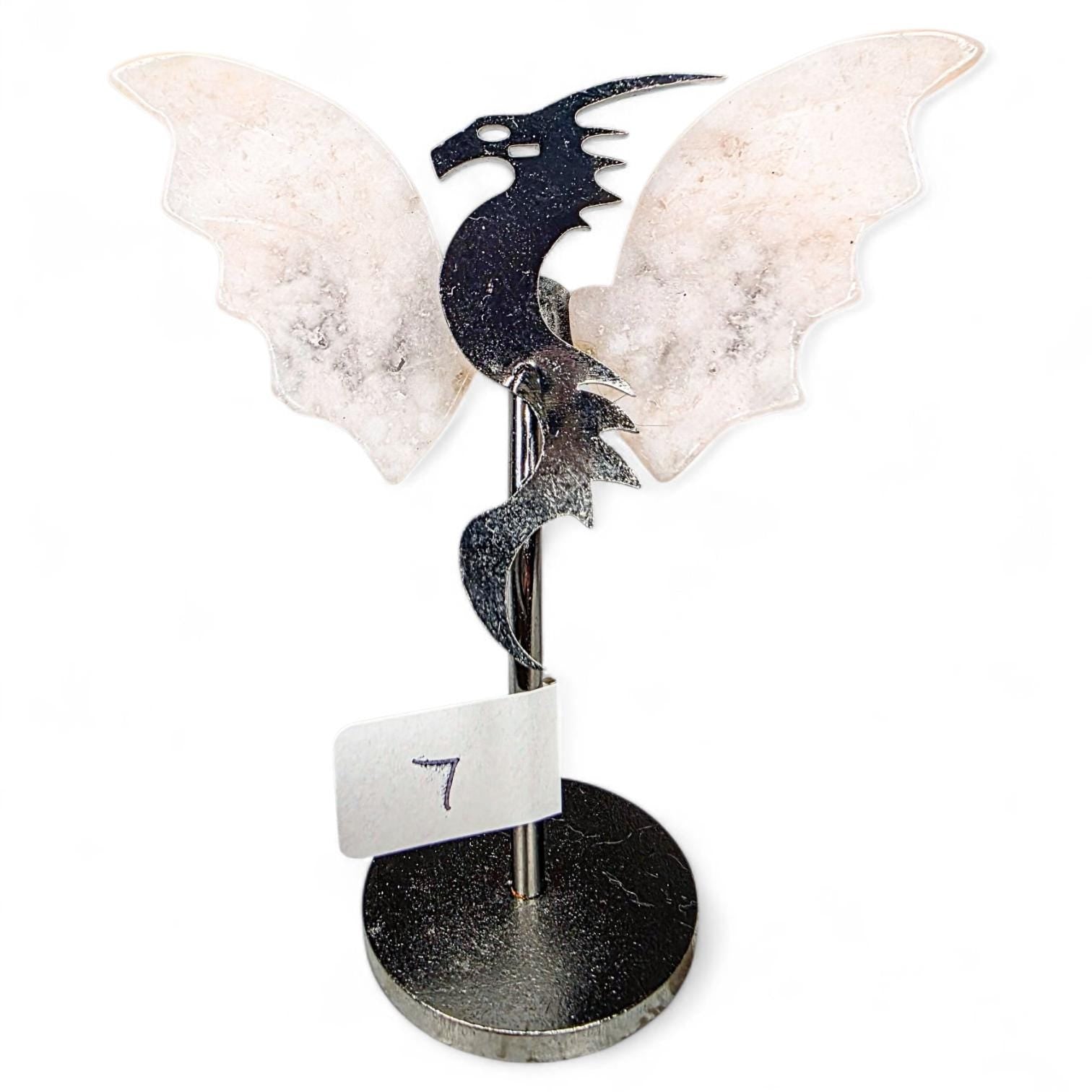 Crystal Wing Dragon Statue | Desktop Altar Decor | Fantasy Gamer Gift | Pick Your Dragon