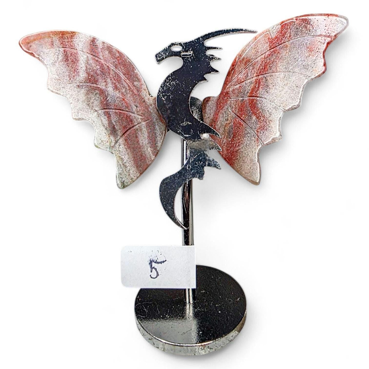 Crystal Wing Dragon Statue | Desktop Altar Decor | Fantasy Gamer Gift | Pick Your Dragon