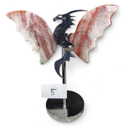 Crystal Wing Dragon Statue | Desktop Altar Decor | Fantasy Gamer Gift | Pick Your Dragon