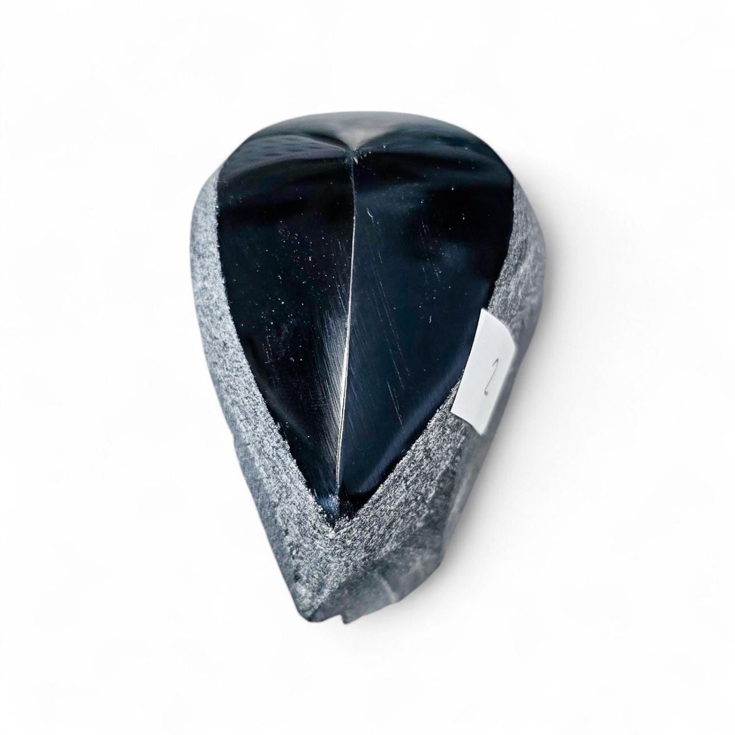 Rainbow Obsidian Carving with Hidden Flash | Natural Volcanic Glass | 5 Weights Available | Grounding Crystal for Shadow Work & Protection