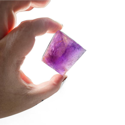 Natural Ametrine Freeform, High Clarity Polished Amethyst Citrine Crystal from Bolivia, Rare Bi-Color Quartz Specimen, Reiki & Altar Decor
