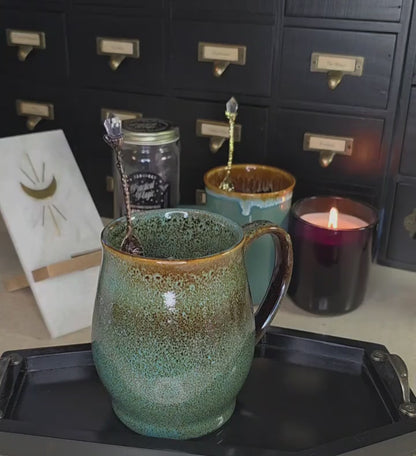 "Magic" Self-Stirring Mug - Practical Magic Prop Witchy Halloween Decor