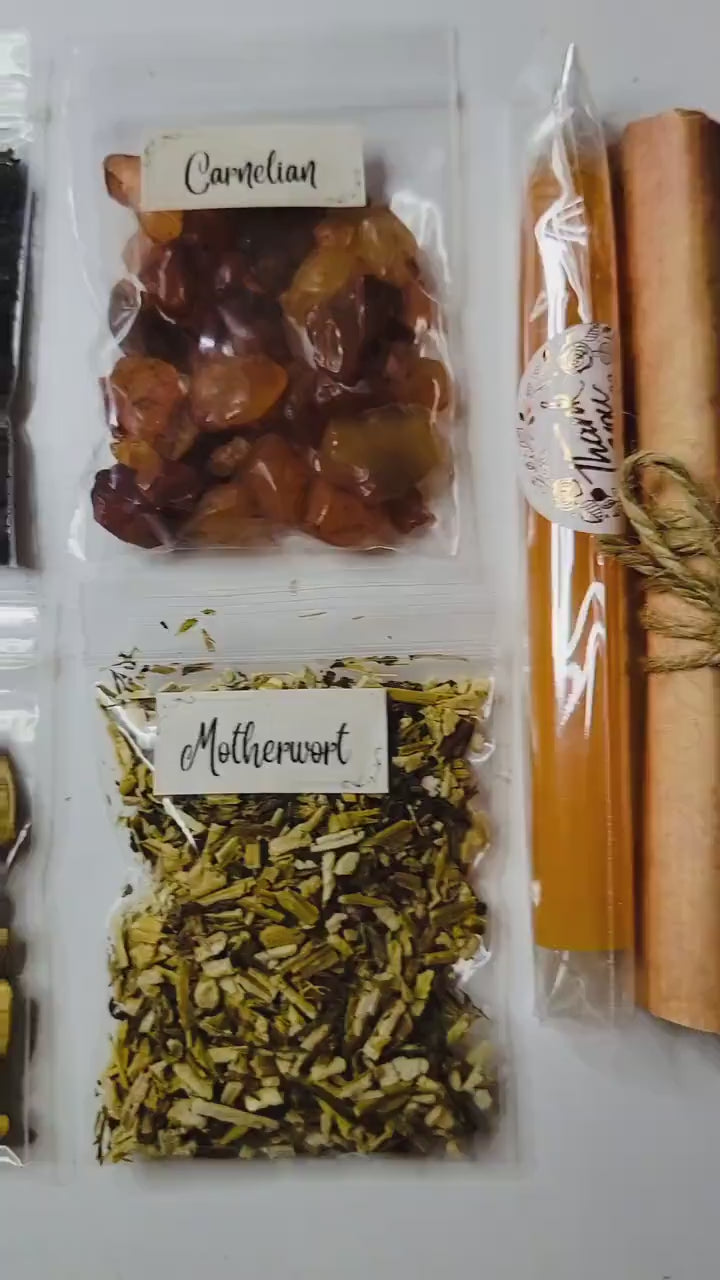Samhain Spell Jar Kit: Protection & Ancestral Honor