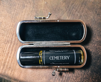 The Mourning Compact - Perfume Carry Case