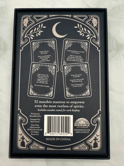 Haunting Affirmations Card Set by Boredwalk