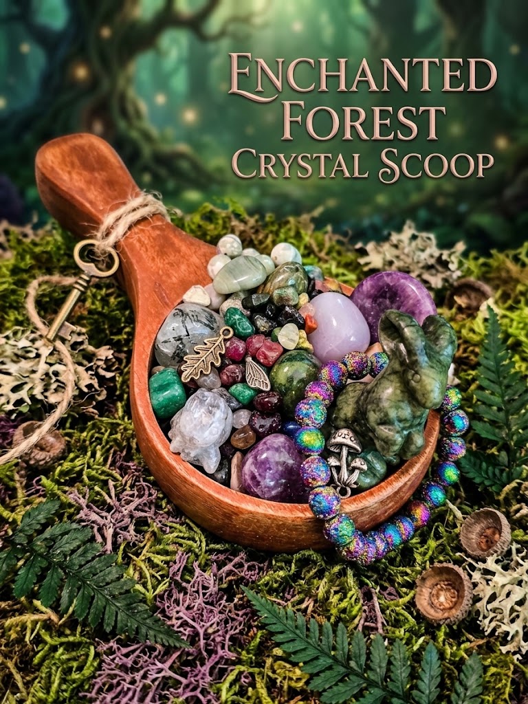 Enchanted Forest 1 Cup Deluxe Crystal Confetti Scoop
