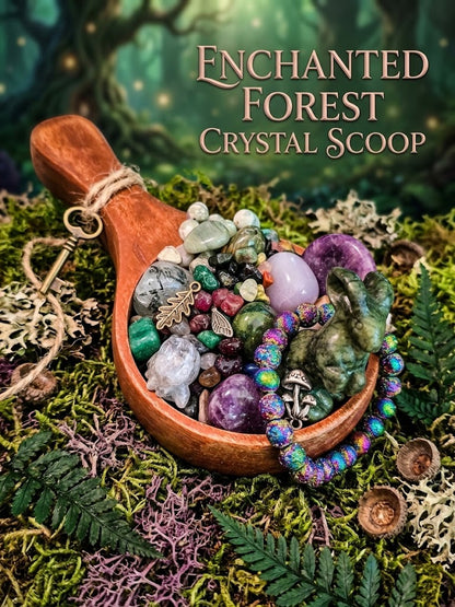 Enchanted Forest 1 Cup Deluxe Crystal Confetti Scoop