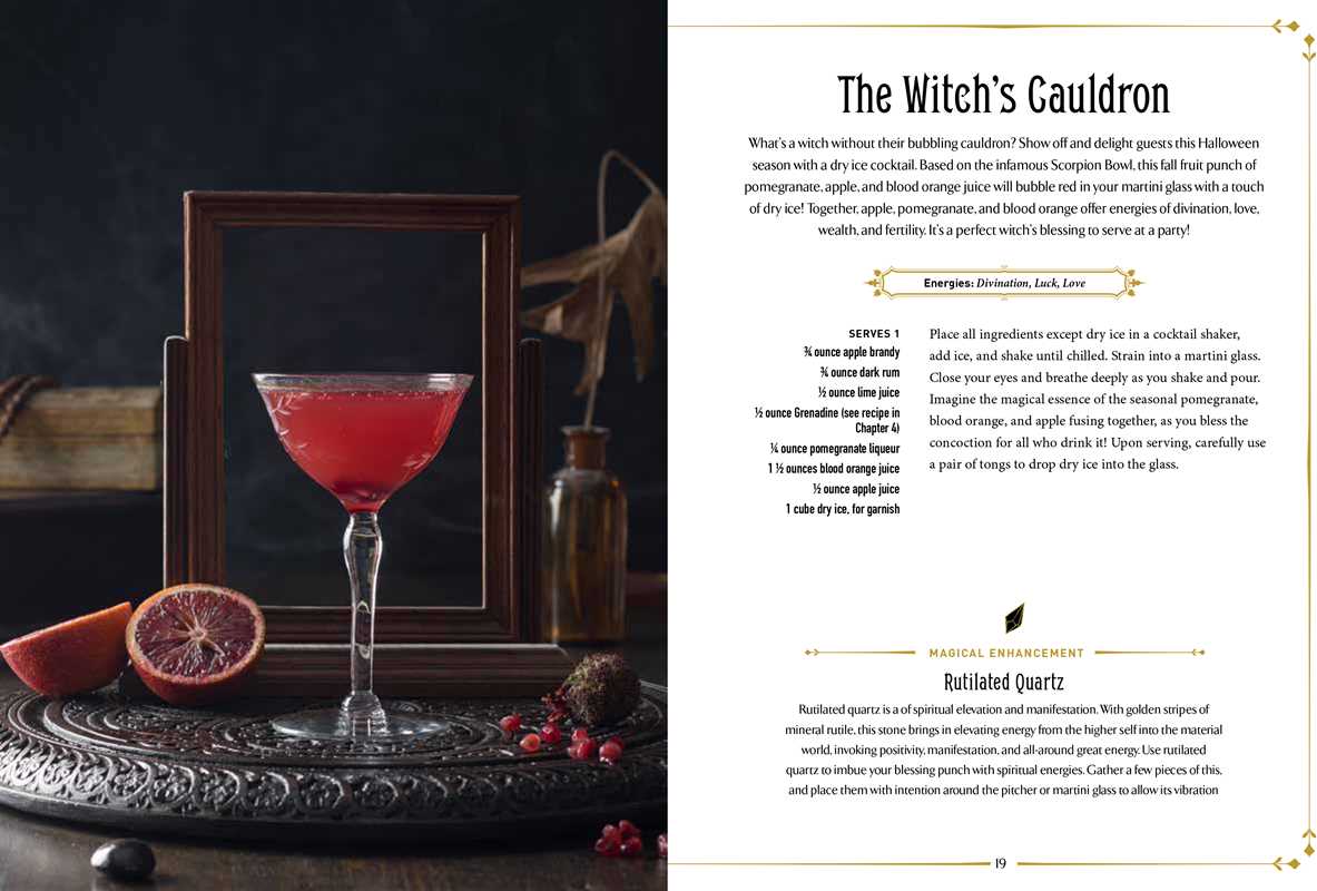 Witchcraft Cocktails By Julia Halina Hadas