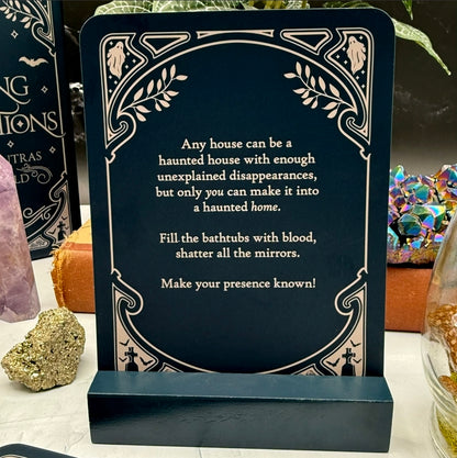 Haunting Affirmations Card Set by Boredwalk