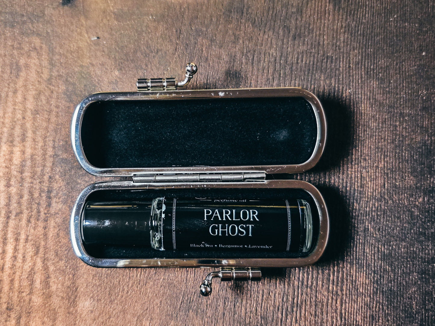 The Mourning Compact - Perfume Carry Case