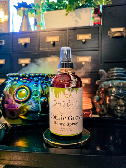 Gothic Grove All-Natural Essential Oil Room Spray – Bayou Gothic Home Fragrance Mist