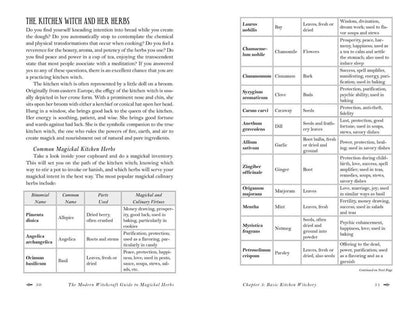 Modern Witchcraft Guide To Magickal Herbs By Judy Ann Nock