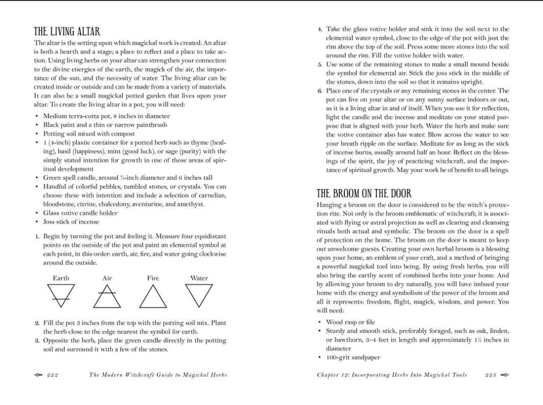 Modern Witchcraft Guide To Magickal Herbs By Judy Ann Nock