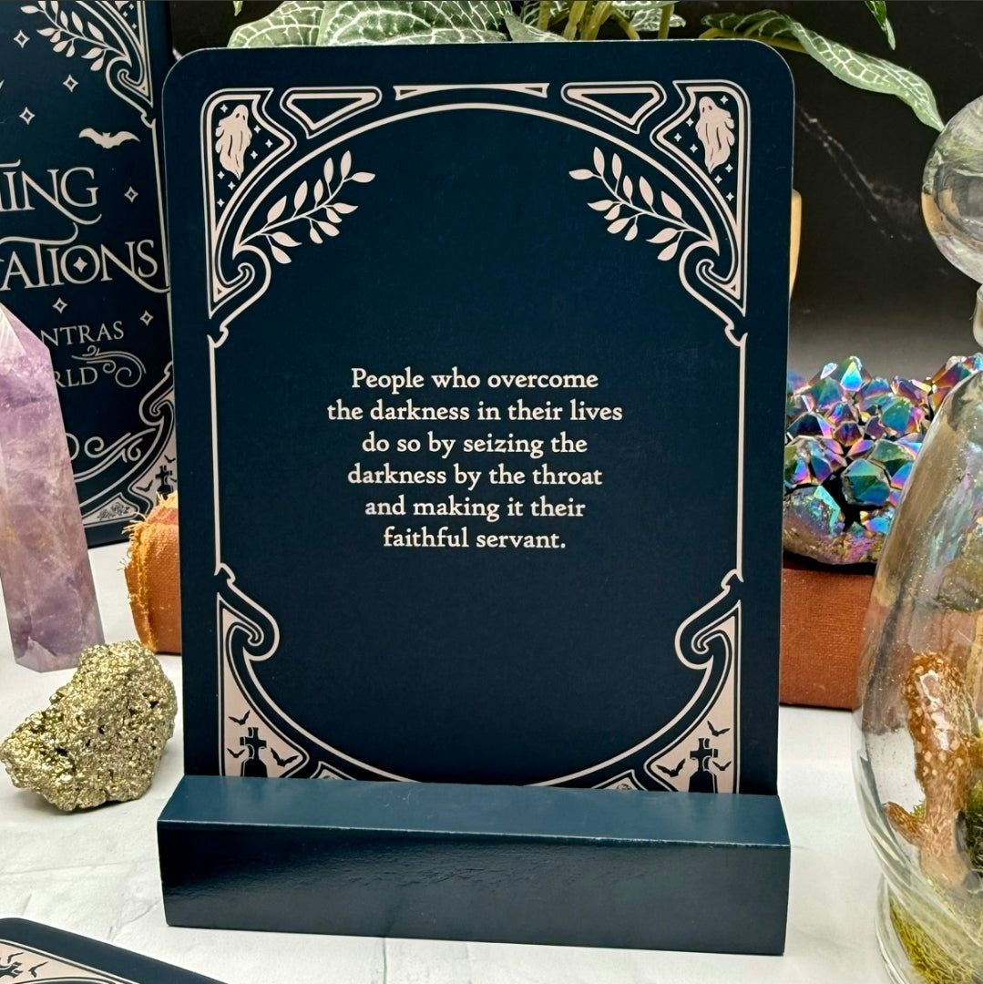 Haunting Affirmations Card Set by Boredwalk
