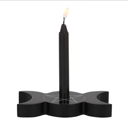 Triple Moon Spell Candle Holder