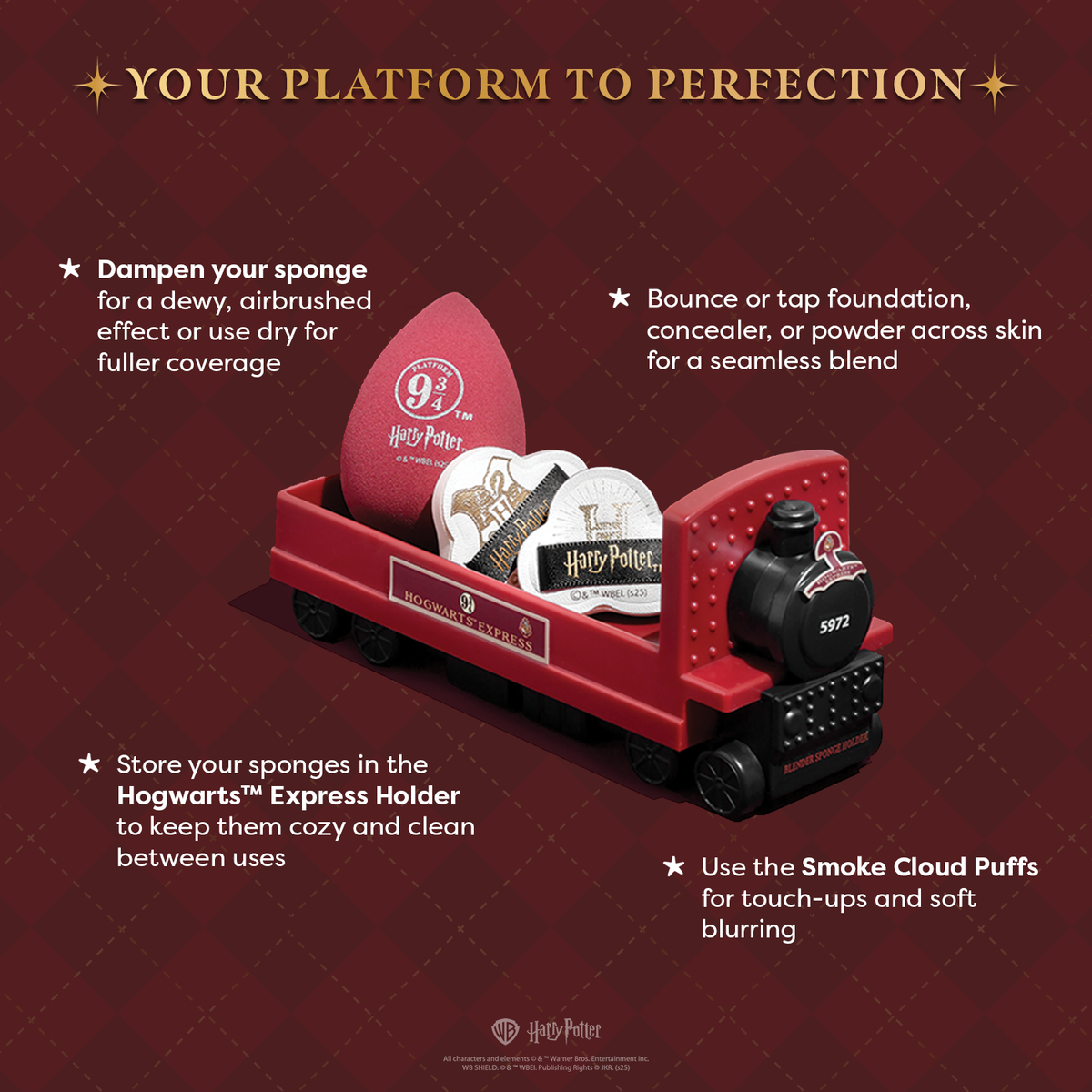 Harry Potter Holiday | Hogwarts™ Express Sponge Set